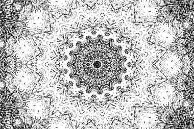 Süslü kaleydoskopik tek renkli arkaplan