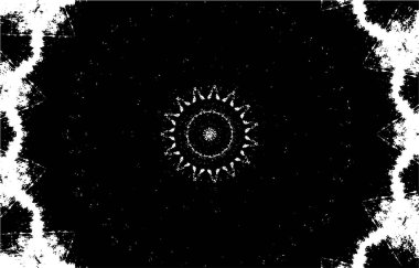 Süslü kaleydoskopik tek renkli arkaplan