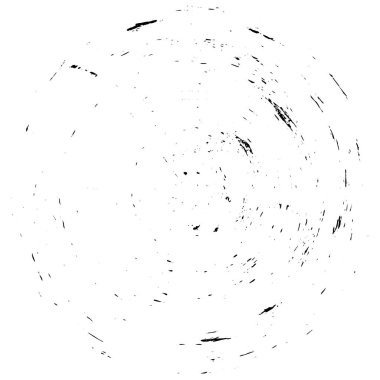 Siyah ve beyaz soyut grunge arka plan. Beyaz arkaplanda yuvarlak şekil