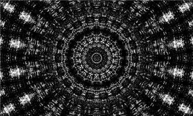 Kusursuz süs arka planı. Mandala deseni.