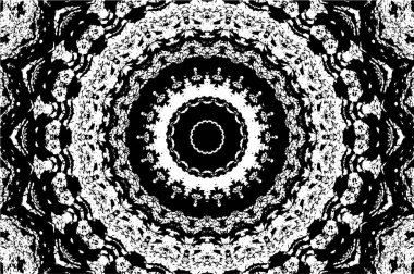 Kusursuz süs arka planı. Mandala deseni.