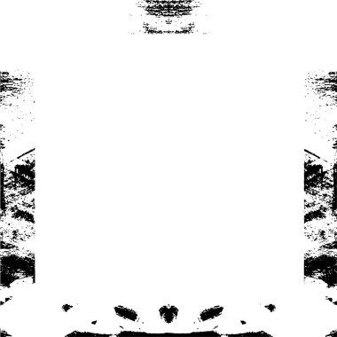 Grunge çerçeve ile siyah beyaz arkaplan.