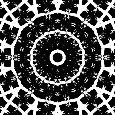 Süslü kaleydoskopik tek renkli arkaplan