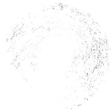 Beyaz Arkaplanda Soyut Sıkıntı Dokulu Siyah Desen