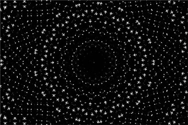 Mandala deseni. Süslü siyah beyaz arkaplan. 