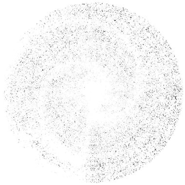 Beyaz Arkaplanda Soyut Sıkıntı Dokulu Siyah Desen