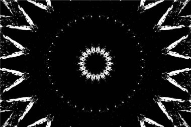 Kusursuz süs arka planı. Mandala deseni.