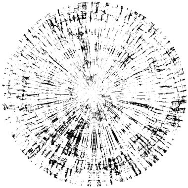 Siyah ve beyaz grunge vektör çizgisi arkaplanı görüldü. Soyut illüstrasyon arka planı.