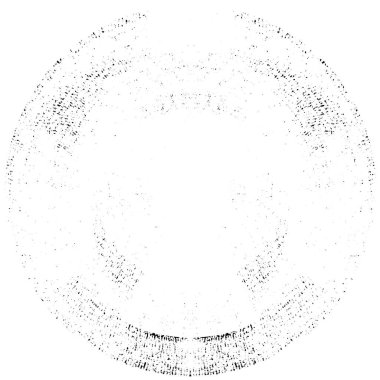 Beyaz Arkaplanda Soyut Sıkıntı Dokulu Siyah Desen