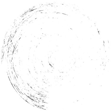 Beyaz Arkaplanda Soyut Sıkıntı Dokulu Siyah Desen