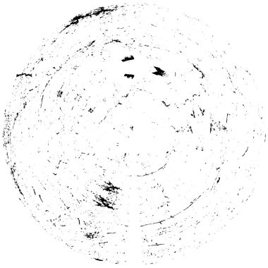 Beyaz Arkaplanda Soyut Sıkıntı Dokulu Siyah Desen