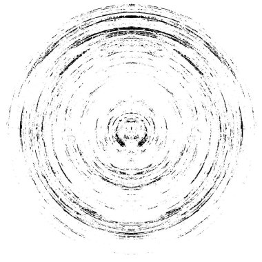 Fırçalanmış Radikal Soyut Tehlike Dokusu, Siyah ve Beyaz 