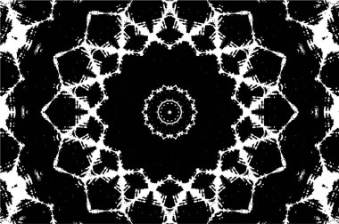 Kaleyidoskopik desenli yaratıcı tek renkli arkaplan