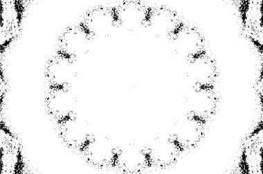 soyut yuvarlak siyah desenli arkaplan