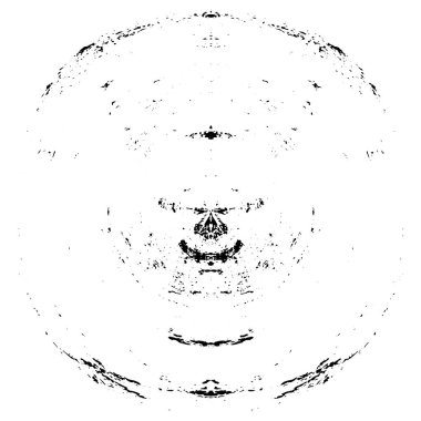 soyut yuvarlak siyah desenli arkaplan