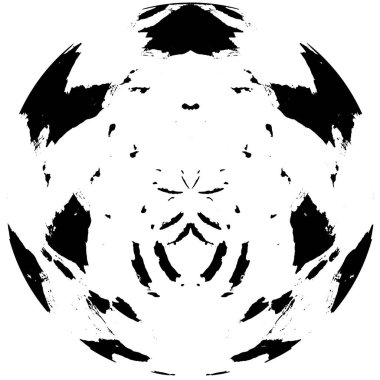 soyut yuvarlak siyah desenli arkaplan