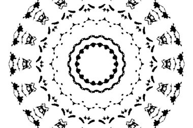 Soyut yaratıcı siyah beyaz fon. güzel süs arkaplanı