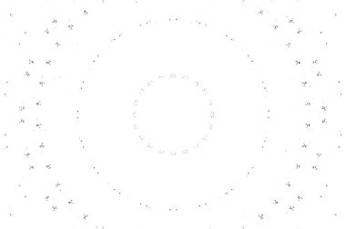 Siyah ve beyaz süslemeli arka plan. Mandala deseni.