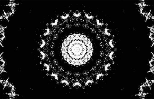 Soyut geometrik şekilli kusursuz siyah ve beyaz desenler