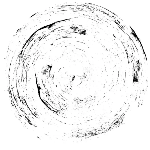 siyah ve beyaz yuvarlak fırça desenli arka plan