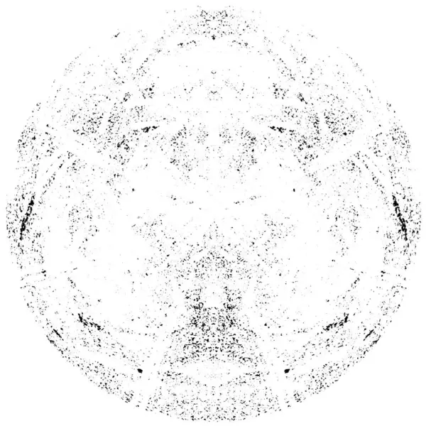 Beyaz Arkaplanda Soyut Sıkıntı Dokulu Siyah Desen