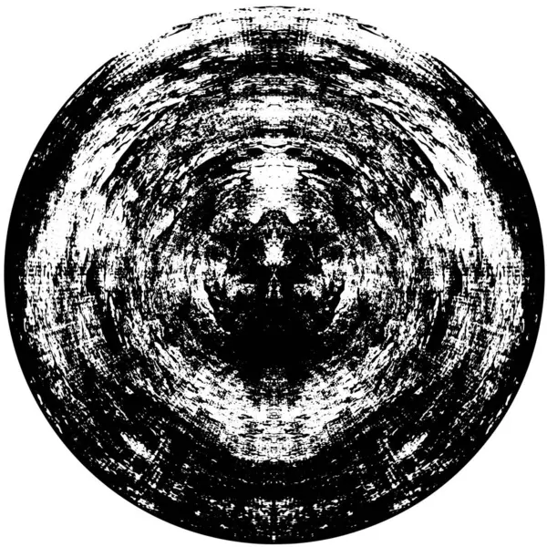 Затінені Сферики Чорно Білою Монохромною Абстрактною Текстурою — стоковий вектор