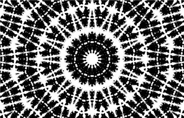 Kaleydoskopik desenli tek renkli süslemeli arkaplan