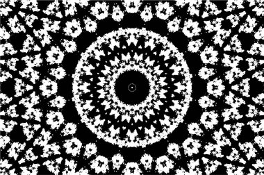 Kusursuz süs arka planı. Mandala deseni.