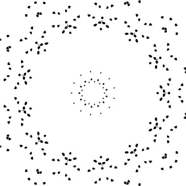 siyah ve beyaz pürüzsüz mozaik desen