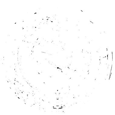  Beyaz arkaplanda soyut siyah mürekkep çemberi şekli. vektör illüstrasyonu 