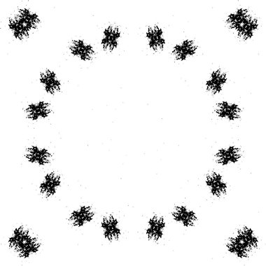 siyah ve beyaz pürüzsüz mozaik desen