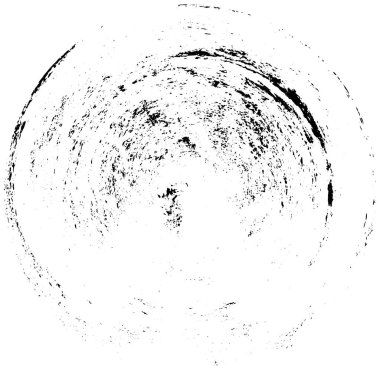  Beyaz arkaplanda soyut siyah mürekkep çemberi şekli. vektör illüstrasyonu 