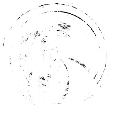  Beyaz arkaplanda soyut siyah mürekkep çemberi şekli. vektör illüstrasyonu 