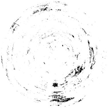  Beyaz arkaplanda soyut siyah mürekkep çemberi şekli. vektör illüstrasyonu 