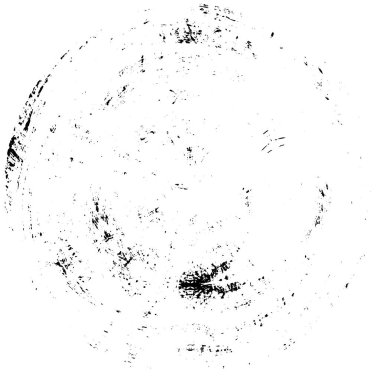  Beyaz arkaplanda soyut siyah mürekkep çemberi şekli. vektör illüstrasyonu 