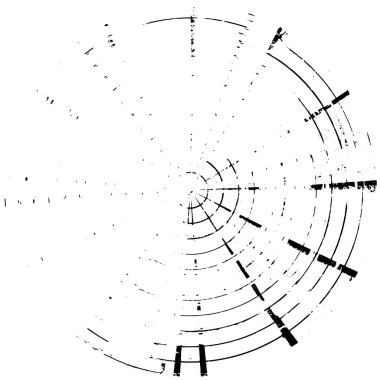  Beyaz arkaplanda soyut siyah mürekkep çemberi şekli. vektör illüstrasyonu 