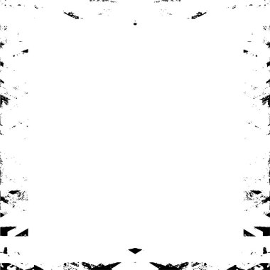 Grunge çerçeve ile siyah beyaz arkaplan.