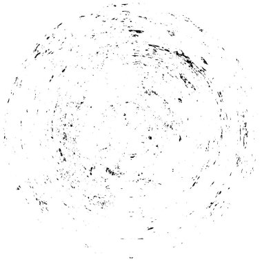  Beyaz arkaplanda soyut siyah daire şekli. vektör illüstrasyonu 