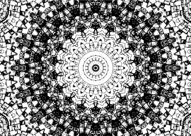 Kusursuz süs arka planı. Mandala deseni.