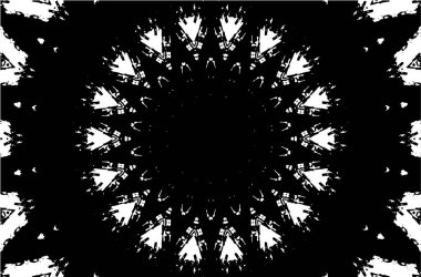 Kusursuz süs arka planı. Mandala deseni.