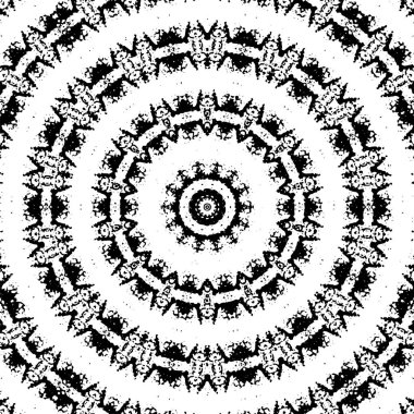 Kaleydoskopik desenli tek renkli süslemeli arkaplan