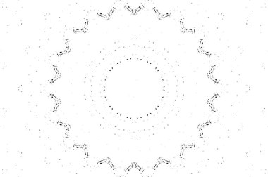 Kusursuz süs arka planı. Mandala deseni.