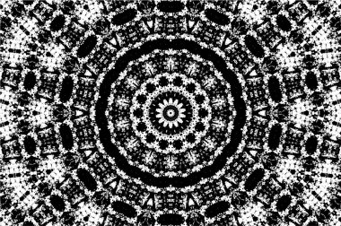 siyah ve beyaz pürüzsüz mozaik desen