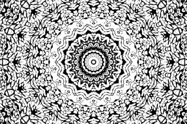 Kusursuz süs arka planı. Mandala deseni.