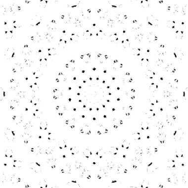 siyah ve beyaz pürüzsüz mozaik desen