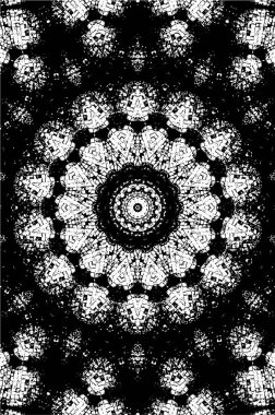 Kaleyidoskopik desenli yaratıcı tek renkli arkaplan