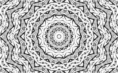 siyah ve beyaz pürüzsüz mozaik desen