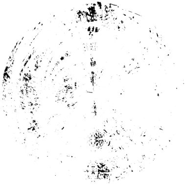 Beyaz arkaplan üzerindeki soyut grunge çemberi, vektör illüstrasyonu