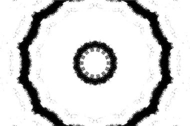 Soyut arkaplan. Siyah ve beyaz tonlu monokrom desen.