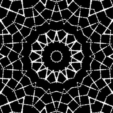 Kaleydoskopik desenli tek renkli süslemeli arkaplan